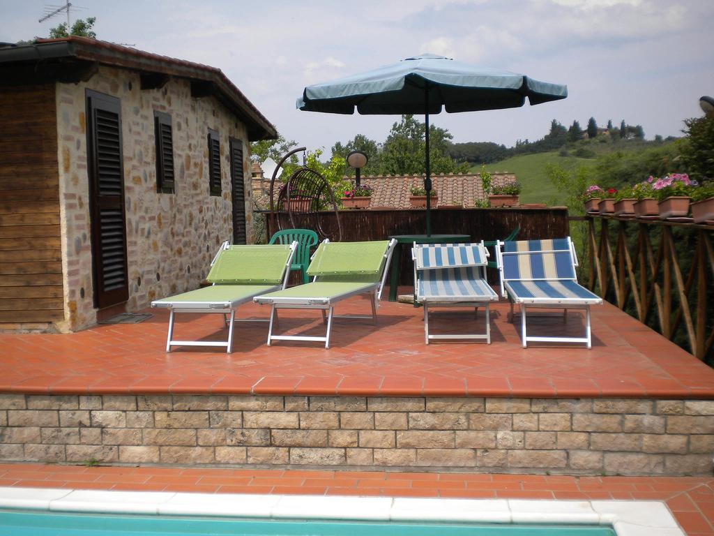 Appartamento Ciocci San Gimignano Exteriör bild